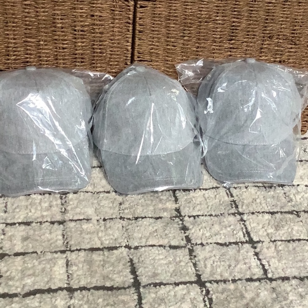 Plain Grey Hats